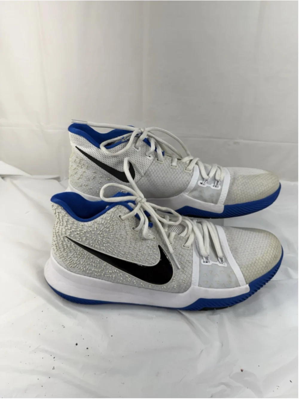 RARE Sz 11 Nike Kyrie 3 Duke Hyper Cobalt Blue Men's Shoes 852395-102 2016